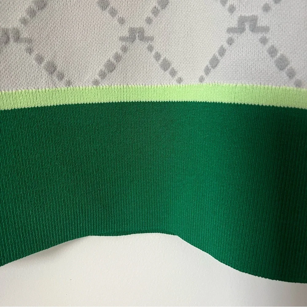 J. Lindeberg NWT Women's Barbados Knitted Vest Colorful Golfing Retro Sport - Picture 9 of 11